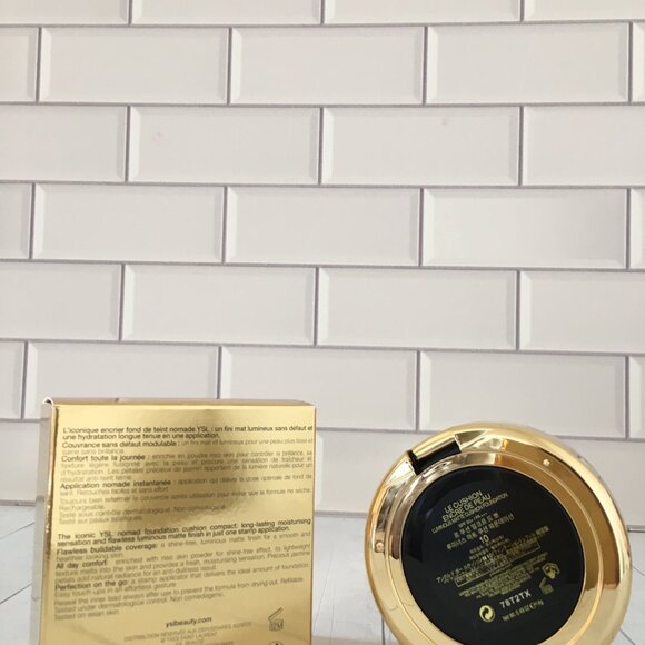 Yves Saint Laurent Leather Cushion Bb Cream - Picture 2 of 7